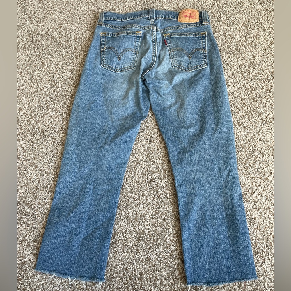 Levi’s 509 Low Slouch Off Cropped Jeans Vintage‎ Y2K